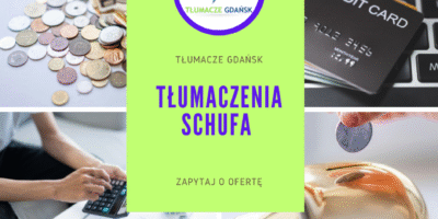 Tłumaczenie dokumentacji z SCHUFA do kredytu